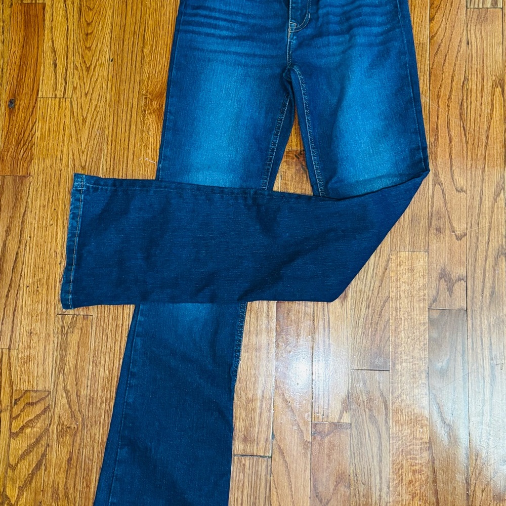 DKNY Dark Blue Flare Jeans